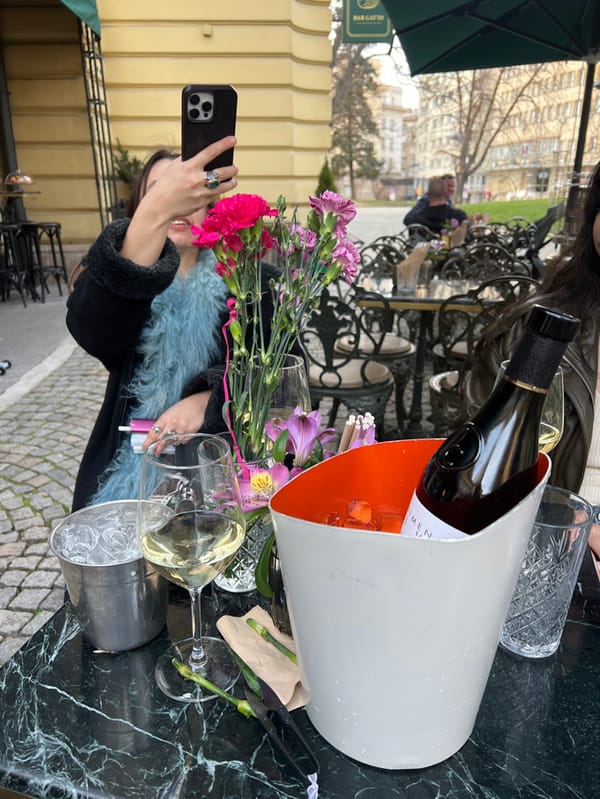 Sofia residents navigate ordinary Saturday afternoon across city center