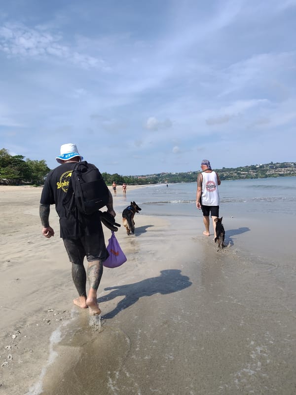 Resort leisure activities captured in Jimbaran, Indonesia