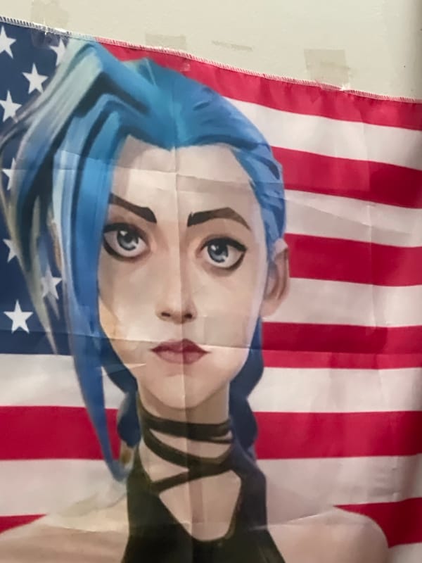 Custom Arcane character flag spotted in Denpasar, Indonesia
