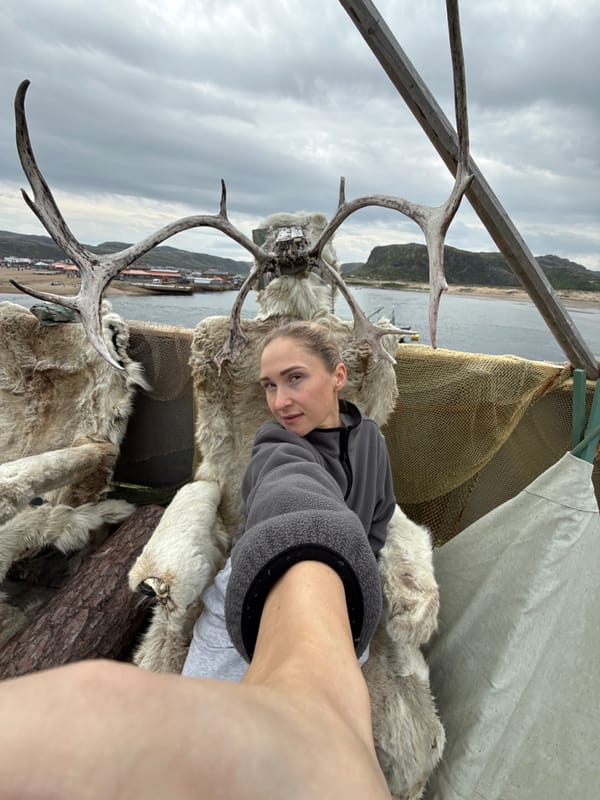 Morning scenes at Teriberka, Russia's remote Arctic edge