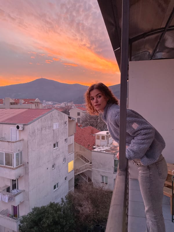Sunset scenes documented across coastal Budva, Montenegro