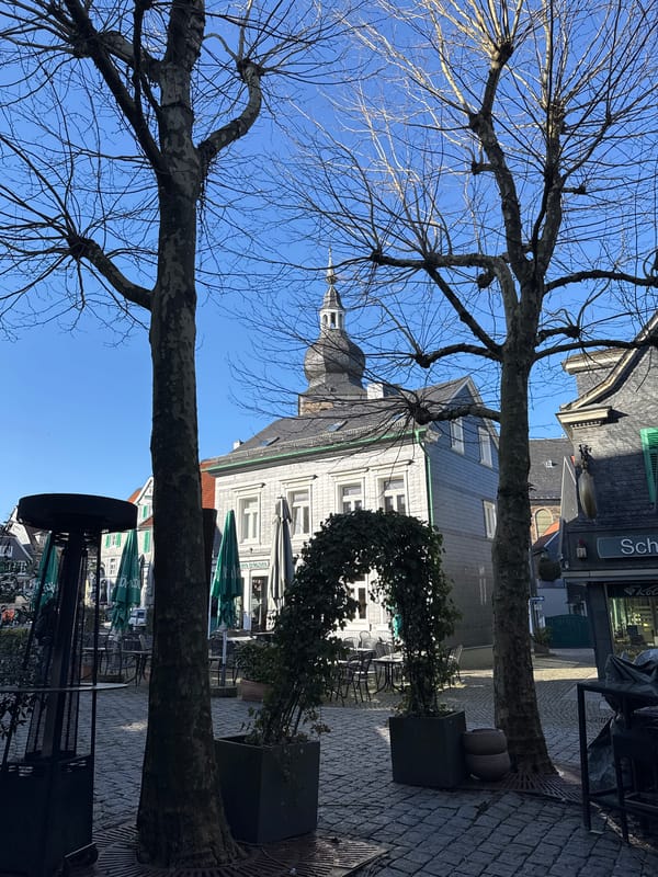 Street scenes documented across Remscheid, Germany