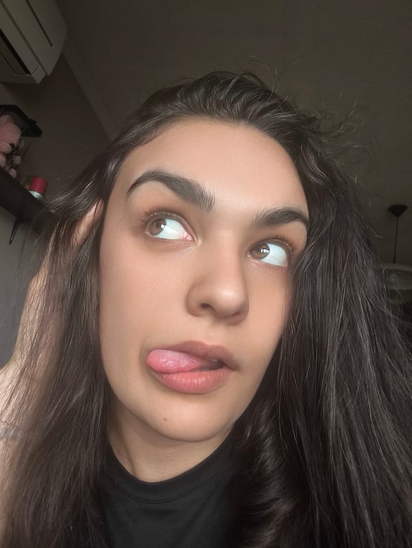 Playful selfie session in a Sofia apartment