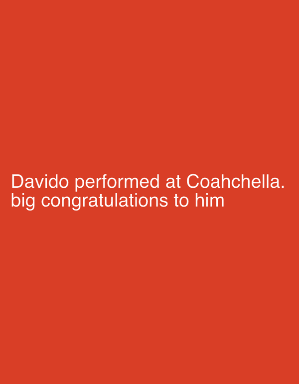Davido Coachella celebration and street soccer documented in Onitsha