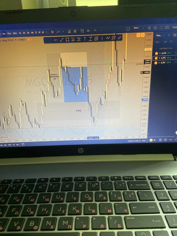 Trader analyzes gold markets with luxury wallet in Bulgaria