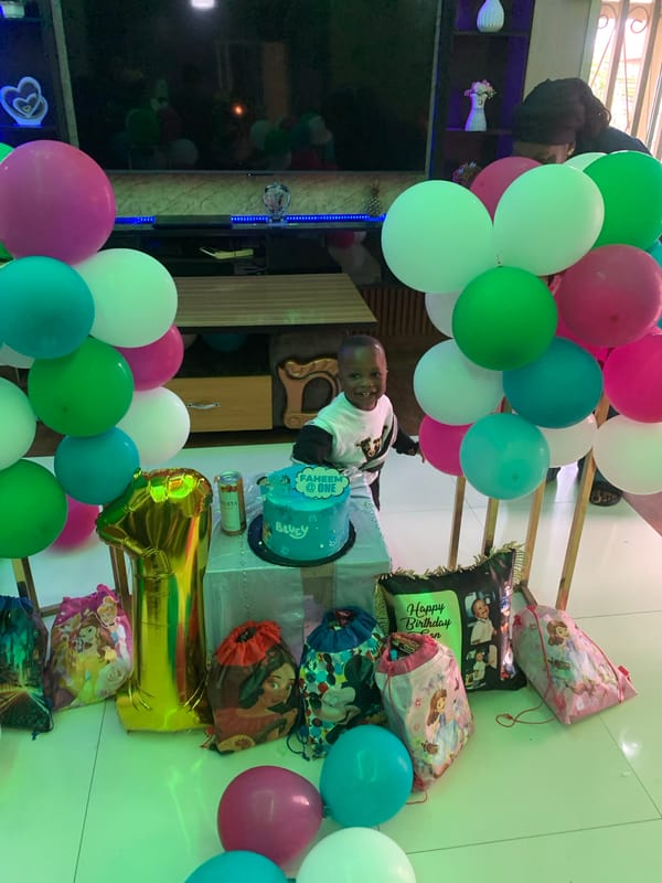 Child's First Birthday Party Celebrated in Jos, Nigeria