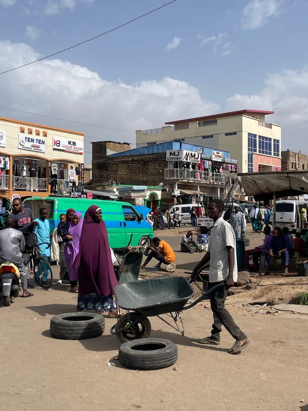 Commercial activity documented in Jos, Nigeria street scenes