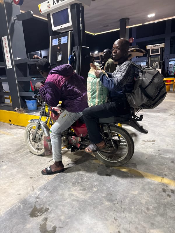 Evening Life Documented Across Ado, Nigeria Commercial District