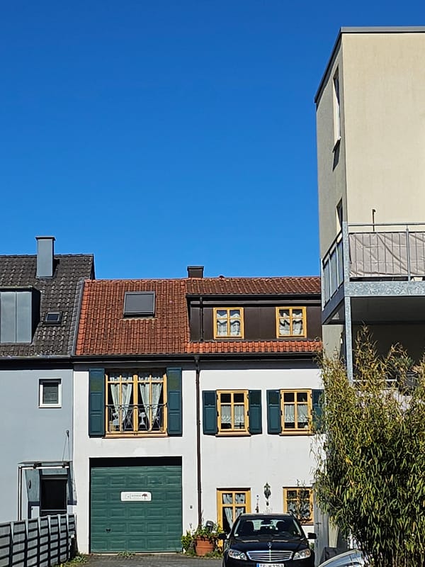 Spring scenes and fruit market documented in Trier, Germany