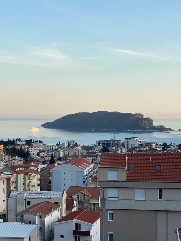 Tourist captures scenic Budva waterfront views and local details