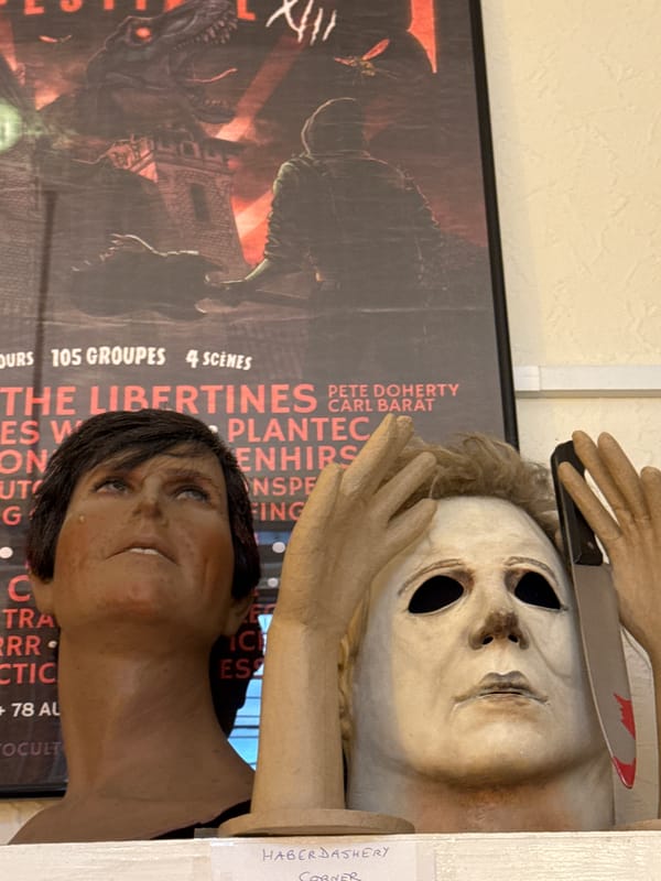 Shop displays feature horror masks, toy figurines in Thanet