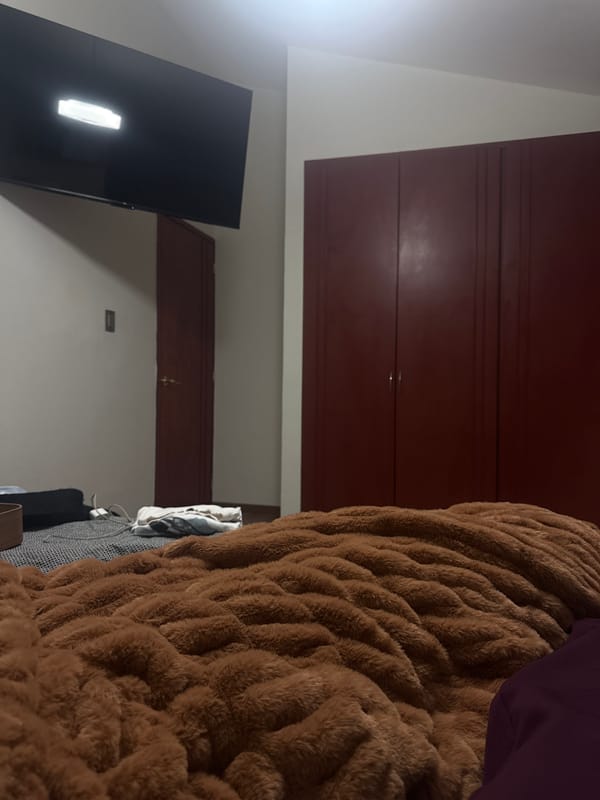 Room interior documented in Puebla, Mexico early morning