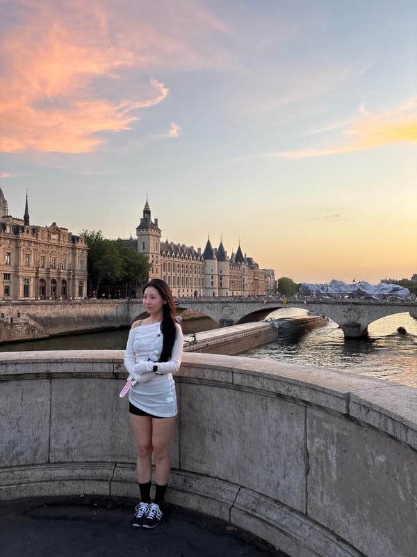 Notre Dame and the Seine on a summer evening in Paris