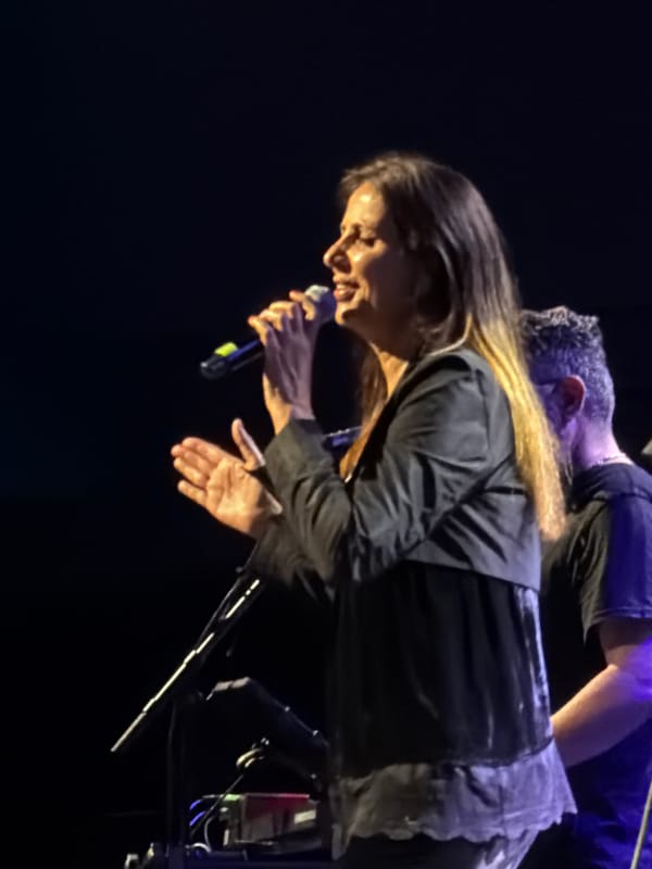 Musical performance captured on stage in Eilat, Israel