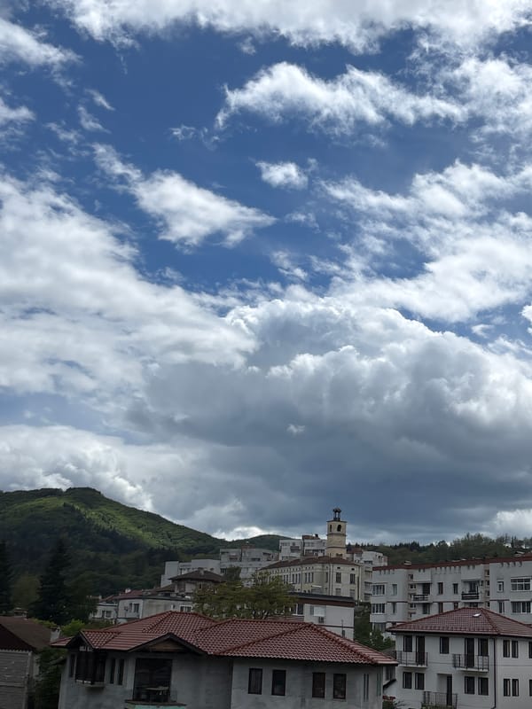 Morning life documented in Bulgarian hillside town