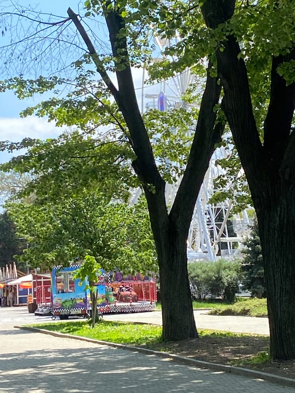 Sunny morning moments captured across Sofia's parks and metro