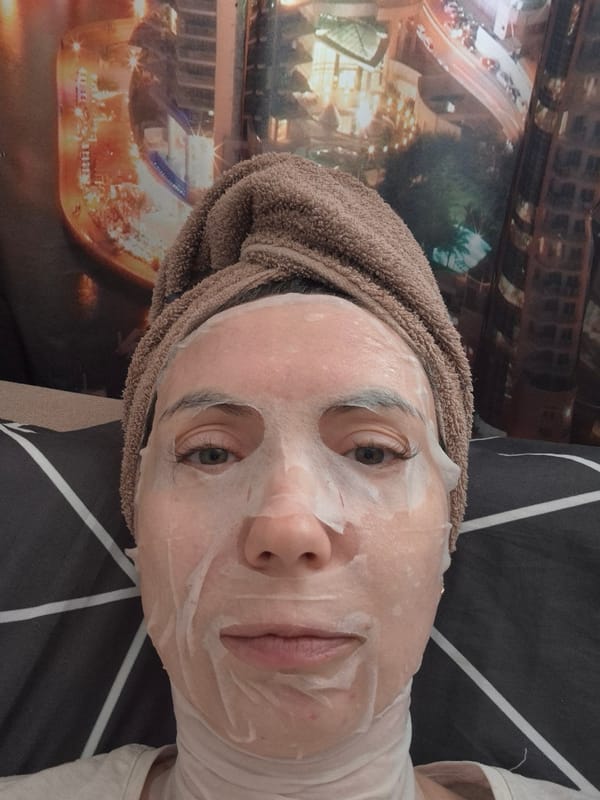 Facial treatment session documented in Chaikovsky, Russia