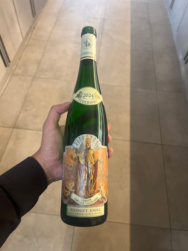 Wine service preparations documented at Sofia restaurant kitchen