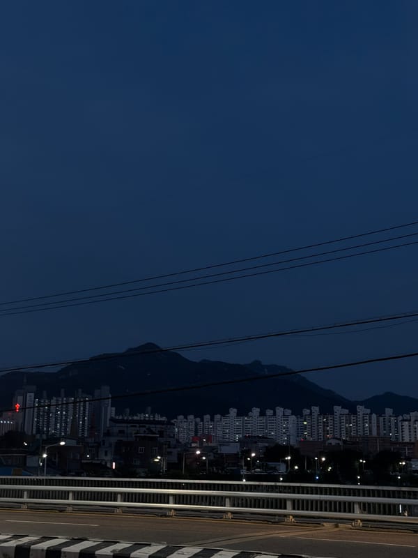 Dusk stroll through Uijeongbu-si, selfies and streetscapes