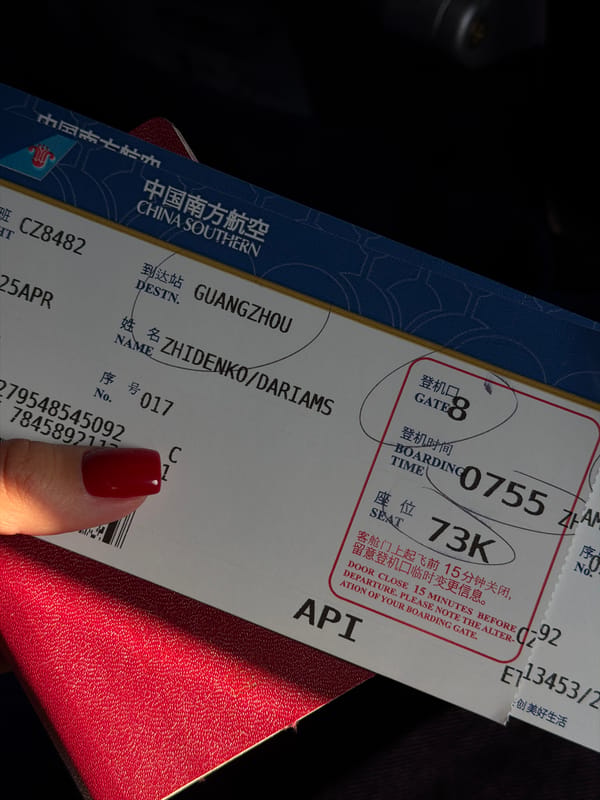 Passenger departs Kuta for Guangzhou on China Southern flight