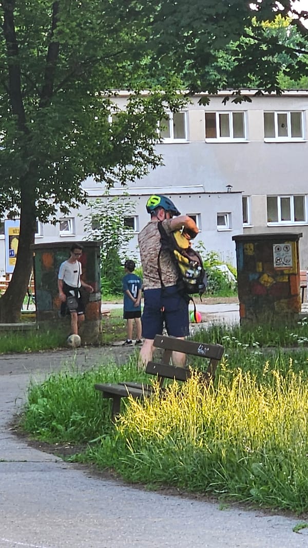 Evening life captured across Prešov parks and neighborhoods