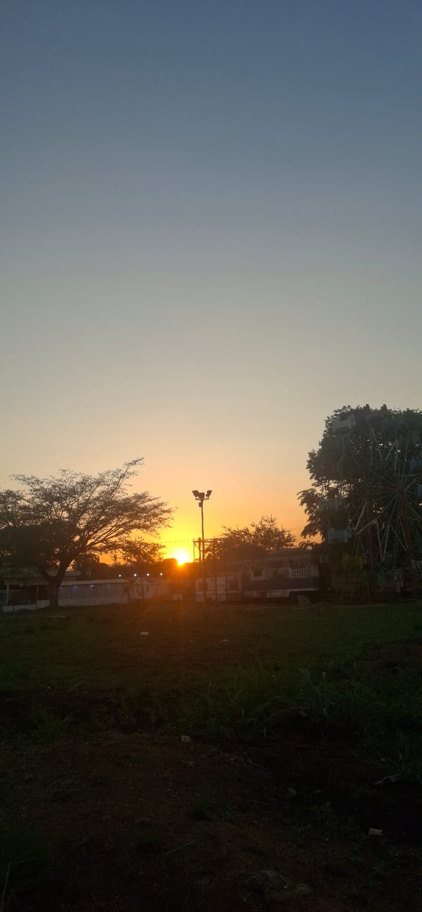 Golden hour scenes captured in Tinaquillo, Venezuela