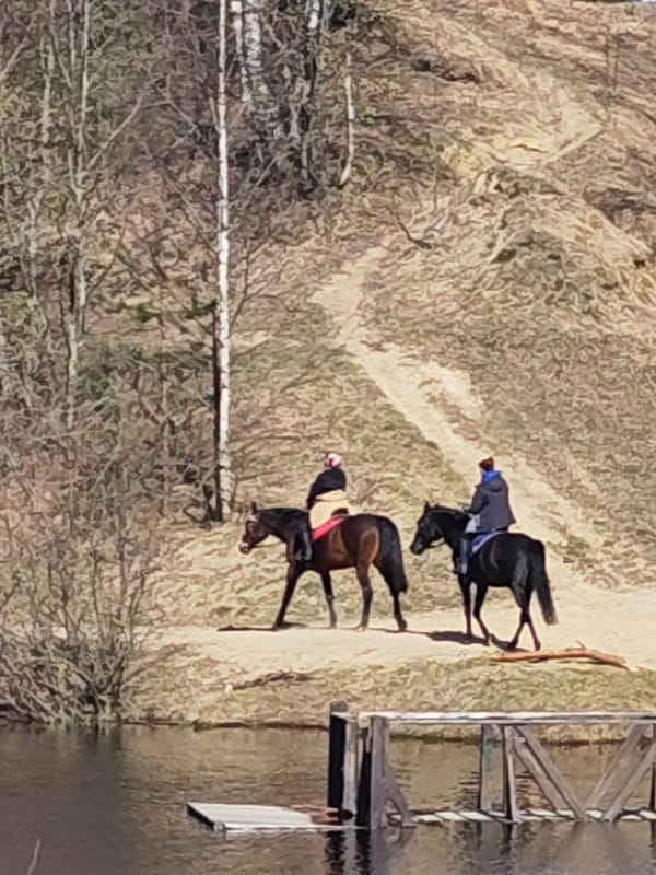 Person spotted on rural hill in Tokkari, Russia
