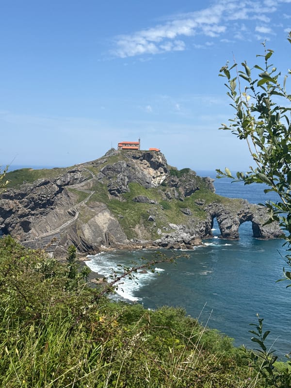 San Juan de Gaztelugatxe hermitage and dramatic Basque coastline