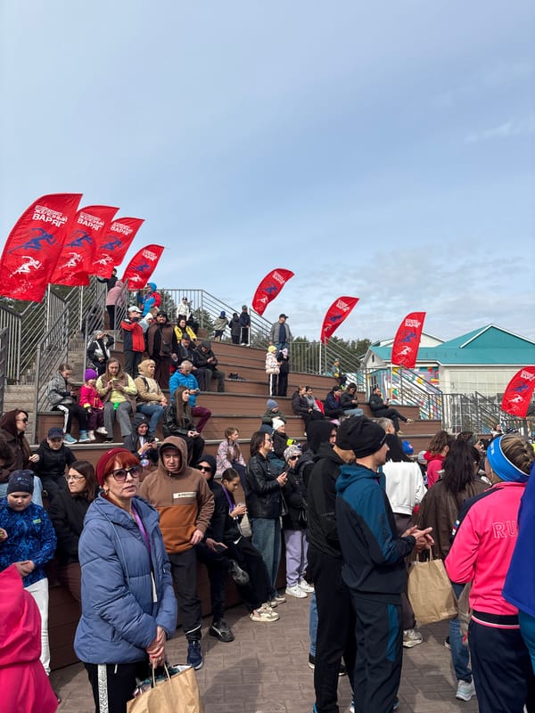 Running event 'Iron Varyag' held in Neftekamsk, Russia