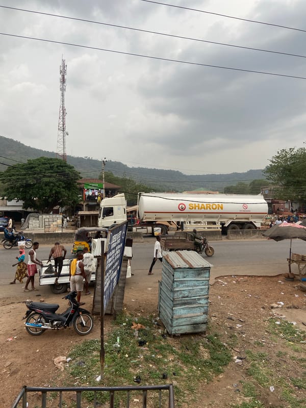 Daily life scenes captured across Lokoja streets and barbershop