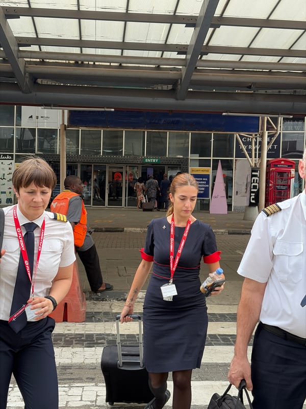 Routine airline operations observed at Lagos airport Sunday afternoon