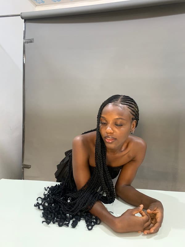 Photo shoot documented in Gura Top studio session