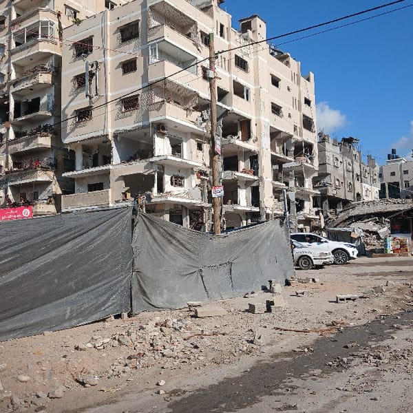 Gaza shows extensive destruction, tent camps amid rubble-filled streets