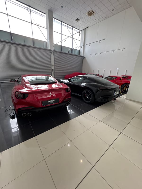 Morning tour through Sofia captures dealership, offices, artwork