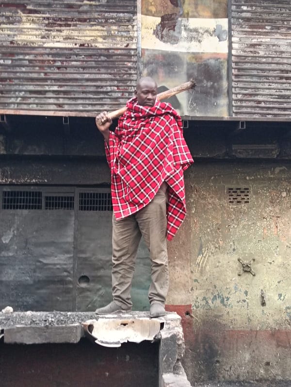 Gikomba Market rebuilds after fire, traders return amid debris