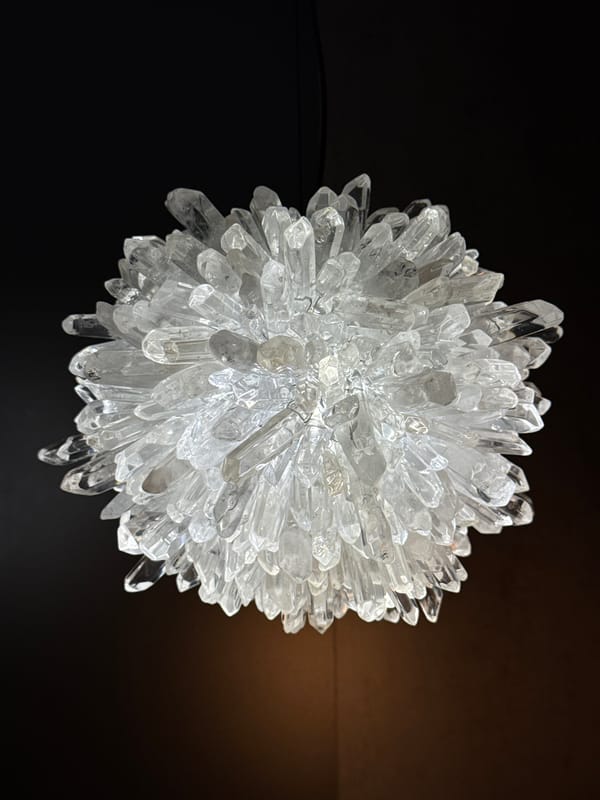 Modern lighting showroom documented in Krasnoyarsk, Russia