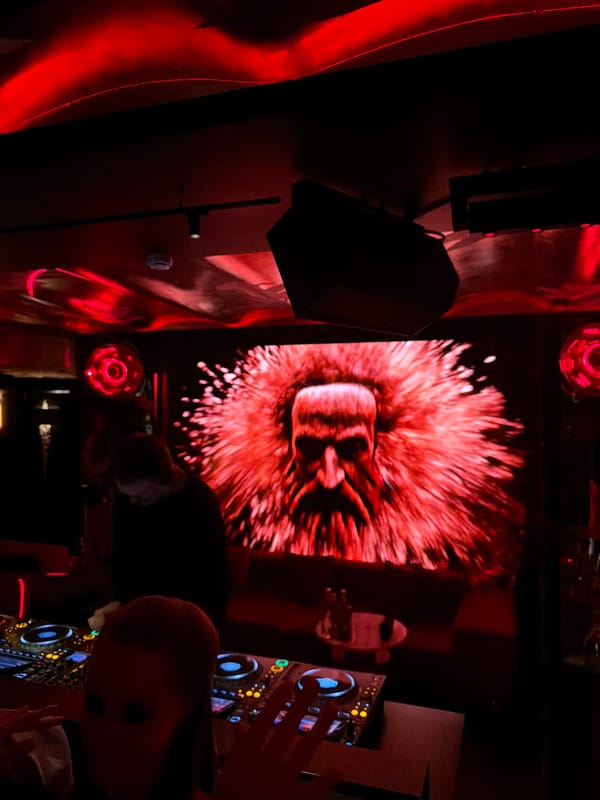Moscow evening out: cocktails and retail browsing documented