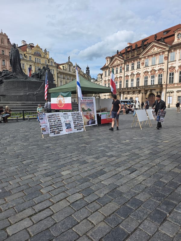 Prague Old Town Square daily life documented by witnesses