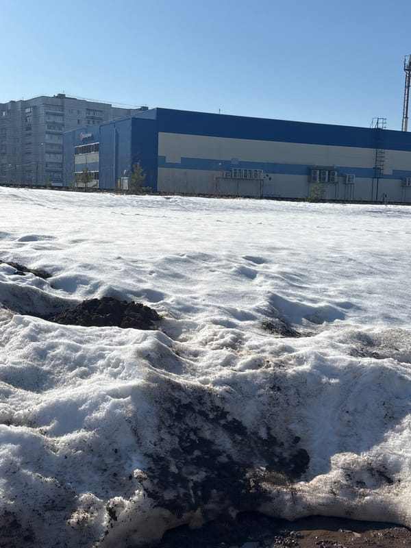 Daily life moments captured across Chaikovsky, Russia during spring thaw