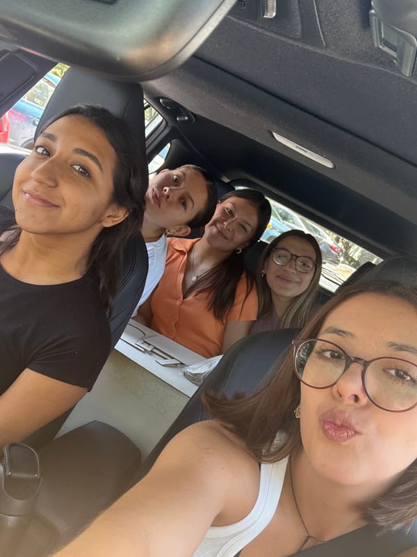 Everyday moments captured in San Andrés Cholula with volcano views