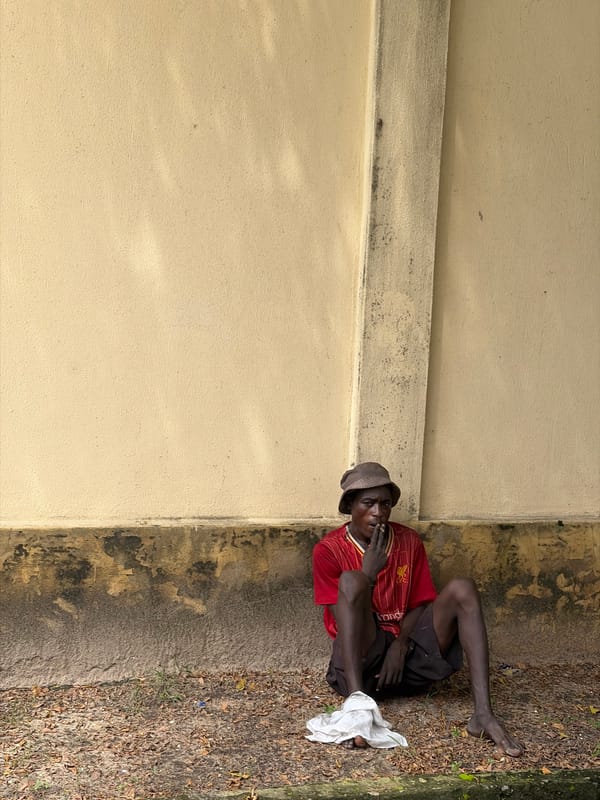 Everyday street life in Igboefon, Lagos