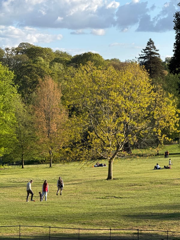 Londoners enjoy spring afternoon in parks across city