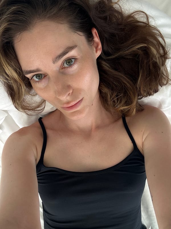 Woman's morning routine captured at Thai beach resort