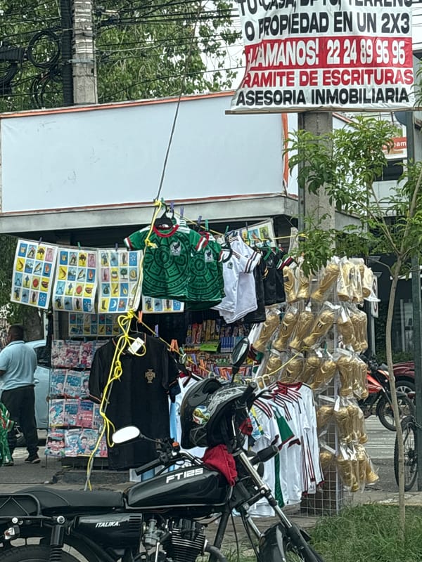 Street scenes captured from motorcycle and car in Puebla