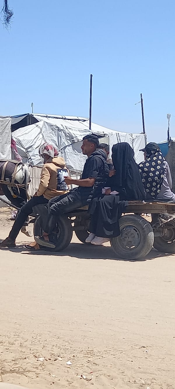 Daily life documented in Khan Yunis refugee settlements