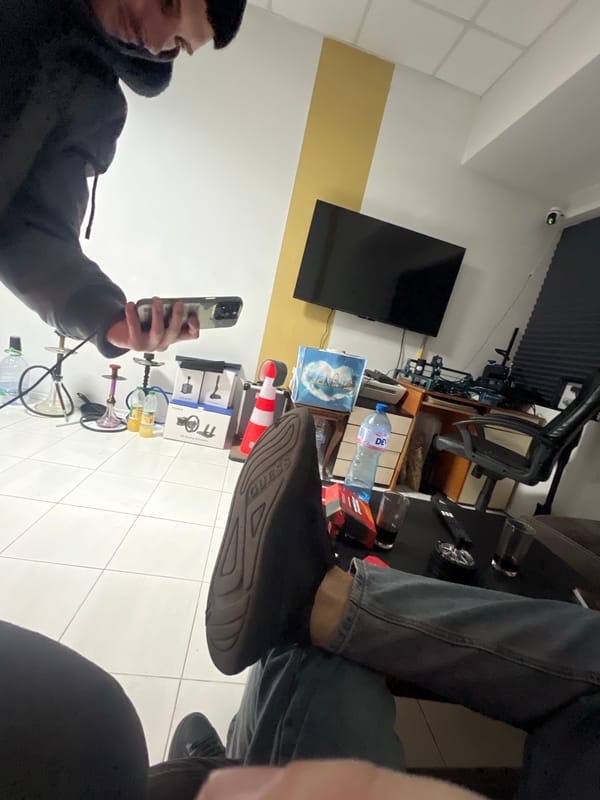 Indoor documentation session captured in Sofia office space