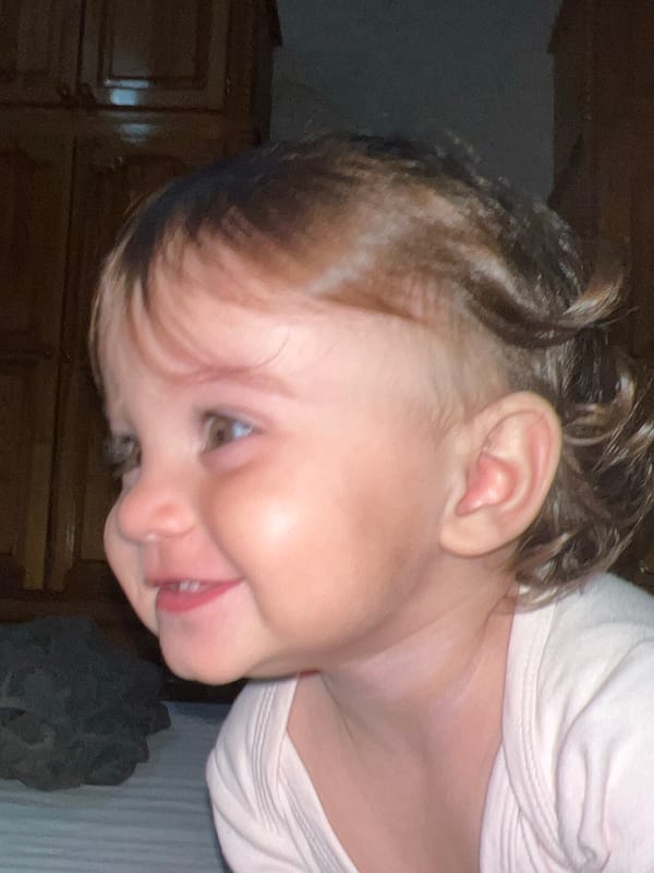 Child photographed multiple times in Elena, Bulgaria during evening hours