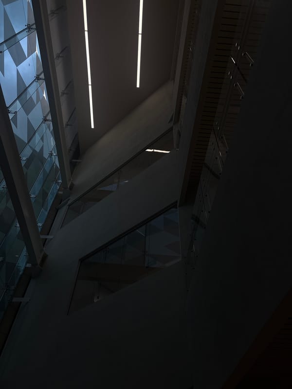 Modern architectural interior documented in Puebla, Mexico