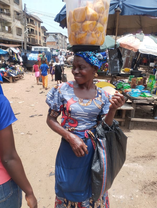 Daily life documented in Fegge district, Nigeria