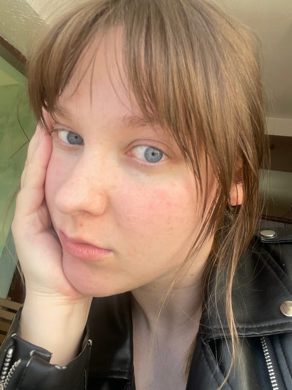 Person in leather jacket documented in casual moments in Noviy